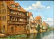 Krogh Petersen, A. (1878 - ) Denmark: Nuremberg. Oil on canvas. Signed: Krogh Petersen. H: 32 ...