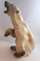 Dahl Jensen. Porcelain figurine. Large standing polar bear. Model # 1157. Height 37 cm. (2nd ...
