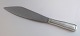 Georg Jensen. Sterling silver. Cake knife with steel blade. Length 25 cm.