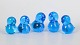 Josef Marcolin for FM Ronneby, set of five duck figurines.Set of five handcrafted duck ...