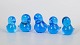 Josef Marcolin for FM Ronneby, set of five duck figurines.Set of five handcrafted duck ...