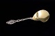 Tiffany & Co. New York sterling silver strawberry spoon.Large sterling silver serving spoon ...