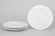 Rosenthal, set of four dinner plates.Set of four white dinner plates by Rosenthal. A classic ...