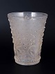 René Lalique, Ajaccio vase.Elegant vase in frosted moulded glass, model Ajaccio, introduced ...
