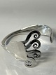 Bangle Charlotte made from a ForkHans Hansen Sterling silverMeasures inside 6.5 cm x 5.3 ...