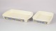 Tiffany Boutique, two oven dishes.Two large oven dishes in Italian majolica with ...