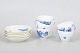 Royal Copenhagen Blue Flower coffee cups and saucers, set of five.Set of five hand-painted ...