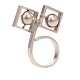 Sterlingsilver ring by Anni & Bent Knudsen, Kolding, Denmark#244. Ring size: 56