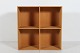 Jens Hansens MøbelsnedkeriBookcase section made of soap treated solid oak with visible ...