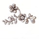 Ole Lynggaard Copenhagen 18kt white gold with diamonds claspSize: 48x32cm