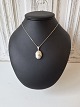 Necklace with medallion in sterling silver Stamped 925 Chain length 50 cm. Medallion ...