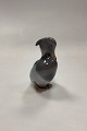 Royal Copenhagen Figurine of Tufted Duck No 1941. Designed by Peter Herold. Light grey-brown in ...