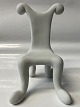 Royal Copenhagen Monica Ritterband Note Chair White Musical Figure Throne. 1st grade.Height 17 ...