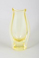 Miloslav Klinger for Wazon, vase.Elegant art glass vase in hand-blown glass with a soft ...