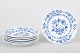 Meissen Blue Onion, set of six small plates.Hand-painted porcelain plates featuring the ...
