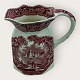 English earthenware, Mason's Vista, jug, 12cm high, 14cm wide *Good condition*