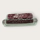 English earthenware, Mason's Vista, oblong butter dish with lid, 17.5cmx7.5cm, height 6.5cm ...