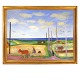 Jens Søndergaard, 1895-1957, oil on canvas. Landscape, ...