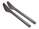 Georg Jensen Tanaqvil (Tuja) stainless steel, dinner knife with grill blade.Length 22.4 ...