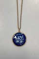 Bing and Grondahl Necklace - Mother's Day 1971-1981. Motif: Cat and kitten, similar to the ...