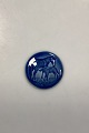 Bing and Grondahl Plaquette for Necklace - Mother's Day 1972. Motif: Horse with foal, similar to ...