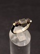 Sterling silver ring  with garnets