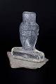 Georgianna Kralli, glass sculpture with stone base.Decorative sculpture executed in art glass ...