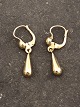 14 carat gold earring pendants 1.7 cm. item no. 640687