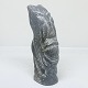 Greenland sculpture of soapstone carving.Signed at the bottom K.Dimensions: 6.5 x 4 cm. H. ...