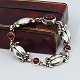 Georg Jensen silver jewellery.Georg Jensen; A "Moonlight Blossom" bracelet, made of sterling ...