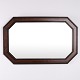 Rectangular Mirror in Dark Wood from the 1940s