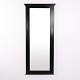 Mirror with Black Painted Pine Frame from the 1940s