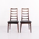 Set of two dining chairs, model Lis, designed by Niels Koefoed and manufactured by Koefoeds ...