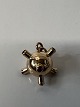Ball with stone Pendant / Charms in 14 carat goldStamped 585Height with eyelet 16.76 ...