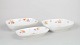 Rosenthal Else, set of three bowls.Set of three porcelain bowls in Rosenthal’s Else pattern ...