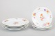 Rosenthal Else, set of seven plates.Set of seven porcelain plates in Rosenthal’s Else ...