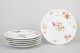 Rosenthal Else, set of six dinner plates.Set of six porcelain dinner plates in Rosenthal’s ...