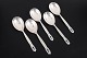 Georg Jensen Acorn set of five bouillon spoons.Set of five bouillon spoons in the Acorn ...