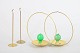 Kaija Aarikka and Timo Sarpaneva for Aarikka, set of two wall-mounted candleholders ...