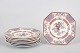 Rörstrand "Hoangho", set of eight plates.Set of eight octagonal faience plates from the ...