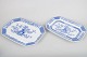 Rörstrand "Hoangho", two serving dishes.Two rectangular faience serving dishes from the ...