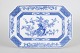Rörstrand "Hoangho", serving dish.Rectangular faience serving dish from the Hoangho series ...