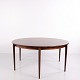 Arne Vodder Round Rosewood Dining Table with Extension ...