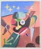 Ali Peters, surrealist composition.Surrealist composition executed in oil on canvas ...