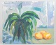 Ingvar Olson, modernist still life, listed Swedish visual artist.Modernist still life ...