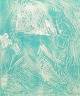 Per Kirkeby, colour zincograph, listed Danish visual artist.Abstract composition executed as ...