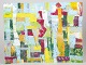 Lucja Szostak, abstract painting, listed Polish visual artist.Abstract composition executed ...
