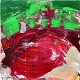 Frank, Niels (1946 - ) Denmark: Whirl, 2026. Acrylic on canvas. Signed: NF and verso signed. 60 ...