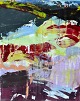 Frank, Niels (1946 - ) Denmark: Himmelråbende, 2026. Acrylic on canvas. Signed: NF and verso ...