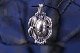 Georg Jensen Sterling Silver Jewelry of the Year 2000, pendant.The pendant measures 3.0 x ...